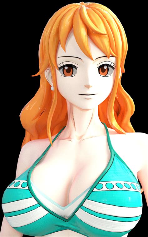 Nami One Piece for Genesis 9 for DAZ - Free 3D Model by Kuro3D