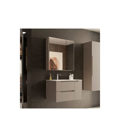 Mueble de Baño Suspendido modelo CENIT 100 cm 2 cajones 1 puerta