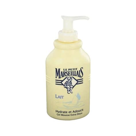 Le Petit Marseillais Cr Me Mousse Extra Doux Lait Ml Sur Marjanemall