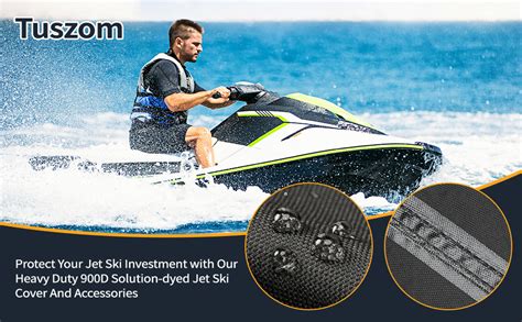 Amazon Tuszom D Solution Dyed Waterproof Jet Ski Cover