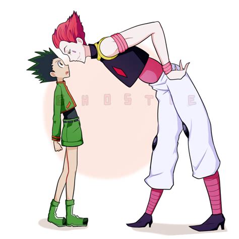 [HxH FanArt] Hisoka and Gon by GhostiieArt on DeviantArt