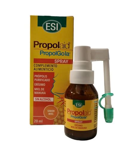 ESI Spray Propolaid PropolGola Sin Alcohol 20 ml Farmacia Núria Pau