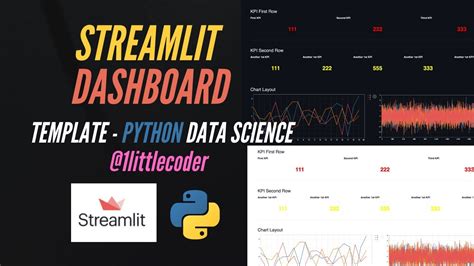 Streamlit Dashboard Templates