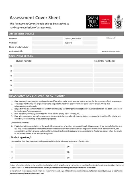 Assignment Cover Sheet Assessment Cover Sheet This Assessment Cover