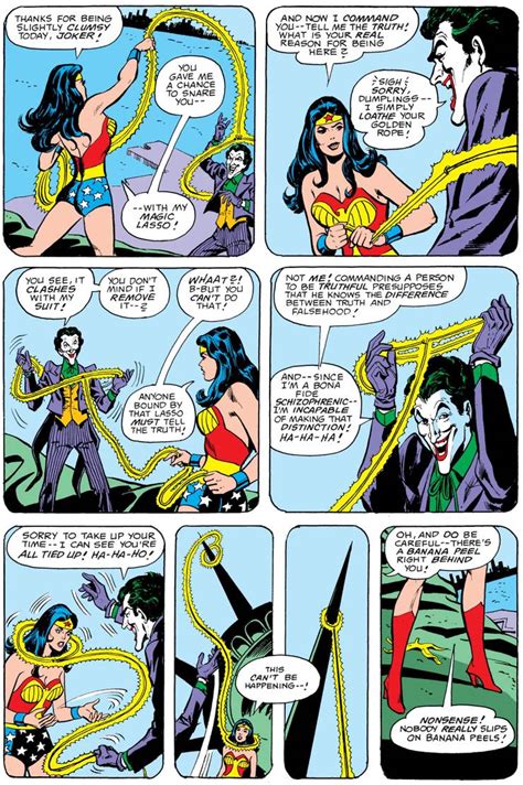 Til Joker Is Immune To Wonder Woman S Lasso Of Truth Joker 10 [comic Excerpt] R Dccomics