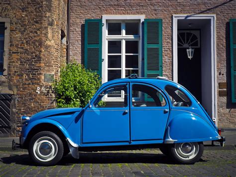 Fotos gratis rueda Francia vehículo fachada azul carro viejo