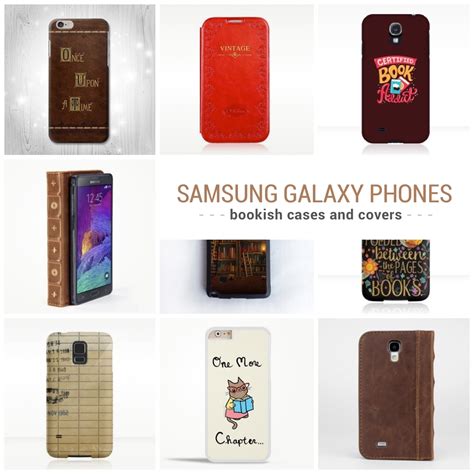 10 awesome bookish cases for Samsung Galaxy phones