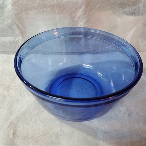 Vintage Anchor Hocking Glass Mixing Bowl Etsy