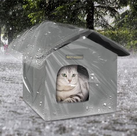 Amazon Rest Eazzzy Cat House For Outdoor Cats Weatherproof And