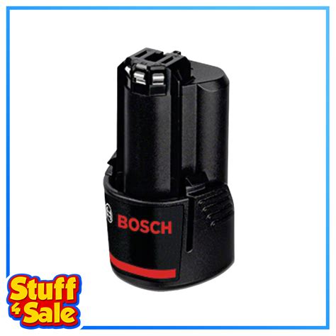 BOSCH Professional 12V Lithium Ion Li Ion Battery GBA 12V 2 0Ah O B