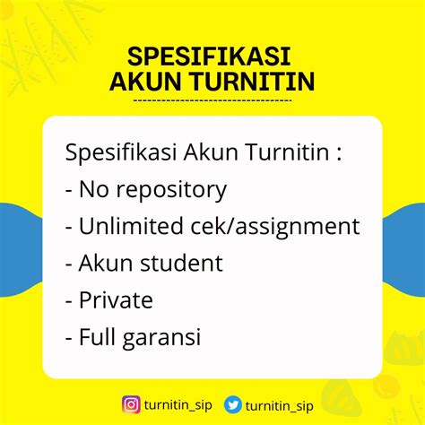 Akun Turnitin K Bulan On Twitter Haloo Kak Langsung Cek Wa Aja Ya