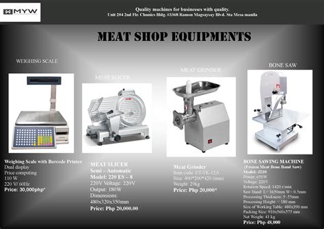 Meat Shop Equipment- Brand New!! Manila - Philippines Buy and Sell