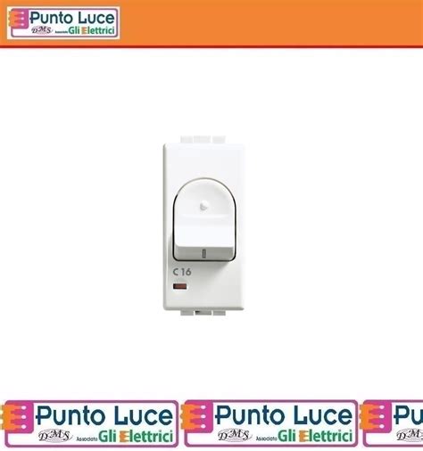 Bticino C430116 Luna Interruttore Magnetotermico 230v 16a Punto Luce