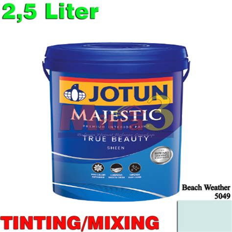 Jual Cat Tembok Jotun Majestic True Beauty Sheen L Beach Weather