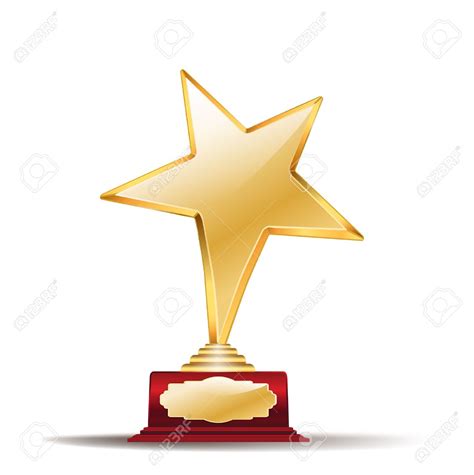 Gold Star Award Clip Art