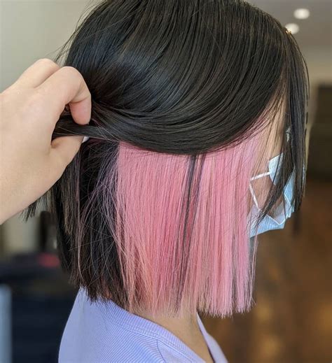 Underlights La Tendencia De Color Que Va Debajo Del Cabello Y Que Es