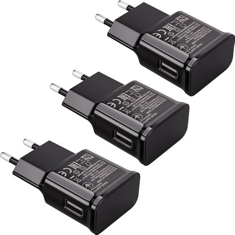 Er Pack Usb Ladeger T Stecker Adaptives Schnellladeger T Netzteil