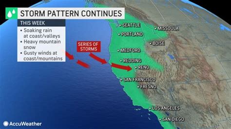 San Francisco, Los Angeles to receive more heavy rain as 2023 gets ...