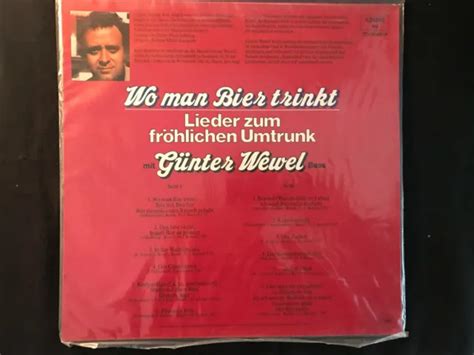 GÜNTER WEWEL Wo man Bier trinkt Vinyl LP noch in Folie eingeschweißt