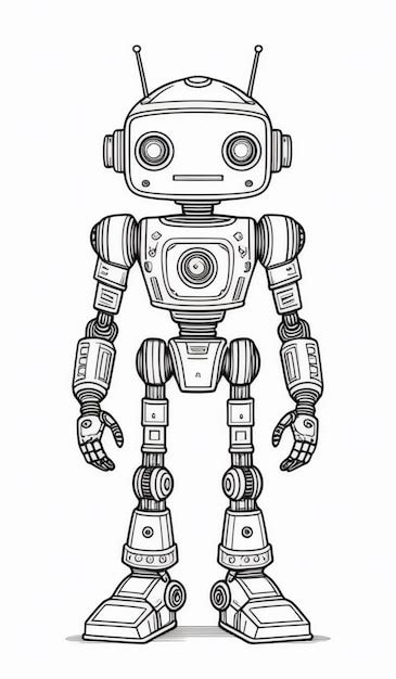 Page 26 Images de Coloriages Robots Téléchargement gratuit sur Freepik