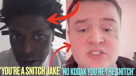 Kodak Black Vs Jake Disrespect Expose Each Other For Snitching