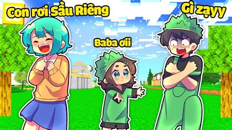 Yummie Troll SẦu RiÊng BẰng CÁch GiẢ LÀm Con RƠi Trong MinecraftsẦu