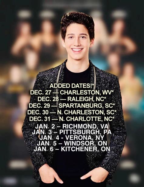 Dancing with The Stars LIVE Dates – Milo Manheim