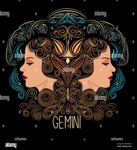 Gemini Zodiac Art