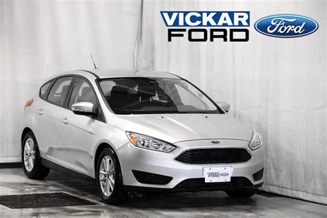 New 2017 Ford Focus Hatchback Se Ingot Silver Met For Sale 19805 75 17c8774 Vickar