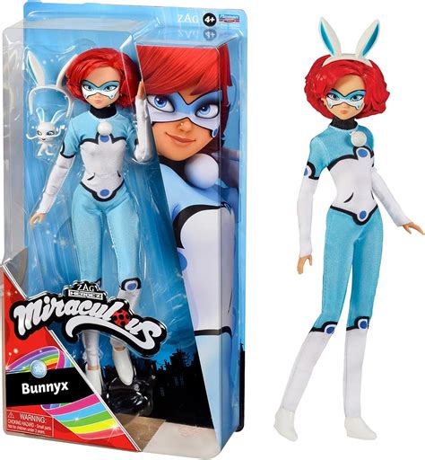 Amazon Miraculous Ladybug Bunnyx 10 5 Fashion Doll With Fluff