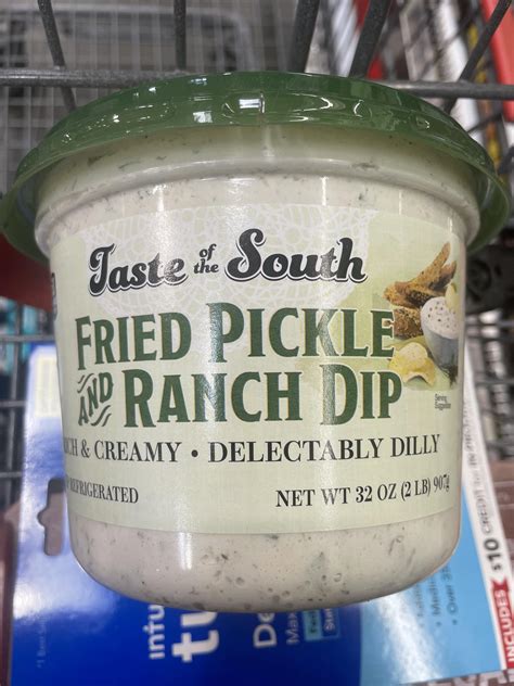 Taste Of The South Fried Pickle Ranch Dip R Costco