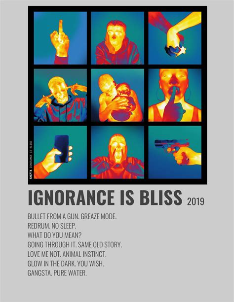 Ignorance Is Bliss