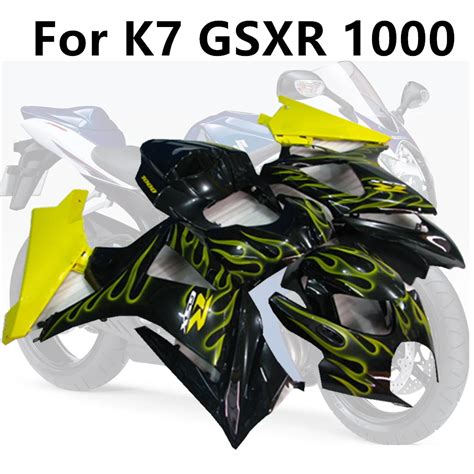 3 Colour For Suzuki GSXR1000 K7 2007 2008 Full Fairing Kits Motorcycle