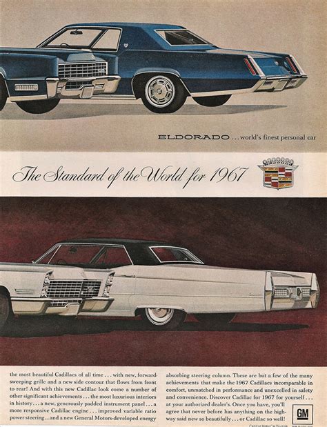 All The 1967 Cadillac Ads That Were Ever Produced Eldorado