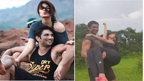 Rhea Chakraborty Shares Unseen Pics With Sushant Singh Rajput On His