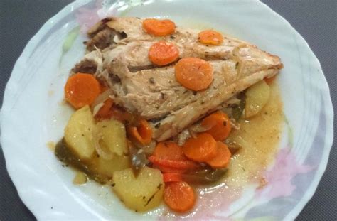 Receta De Palometa Al Horno Con Verduras Nutritiva Y Deliciosa