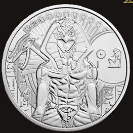 Bullion List Browse Silver Coins 1oz SLE Silver Egyptian Gods Ra