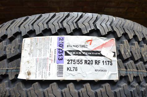 Sell 4 New 275 55 20 Kumho Road Venture AT Tires In Philadelphia