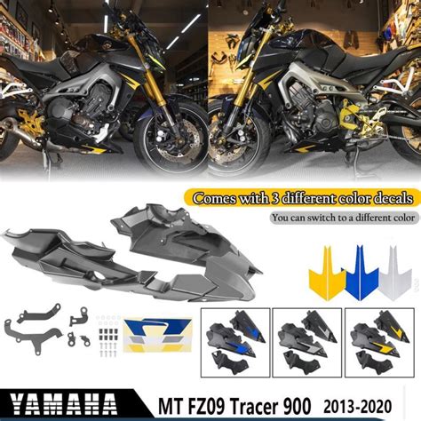 Fz Mt 09 腹盤下發動機擋泥板整流罩適用於雅馬哈 Mt09 Fz09 Fz 09 Mt 09 Tracer 900 露天市集 全