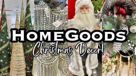 Homegoods Christmas Decor Shop With Me Youtube