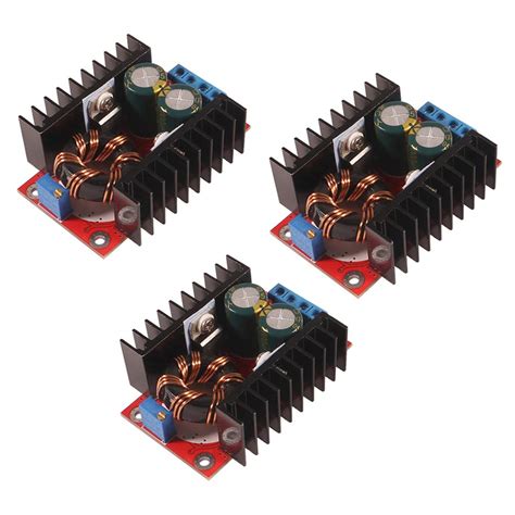 Buy Aitrip Pcs W Voltage Adjustable A Dc Boost Converter Dc Dc