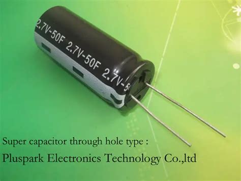 Ultracapacitor F V Super Capacitor Electric Double Layer