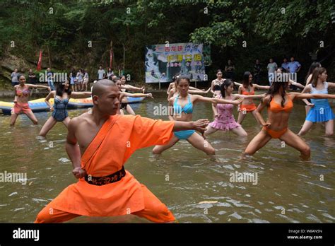 Shaolin Monks Training