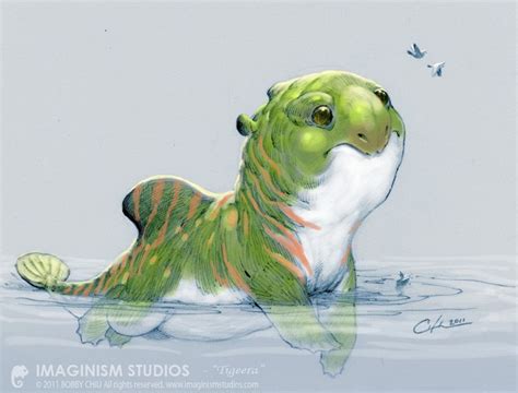 Sando Aqua Monster Concept Art Characters Creature Art Creature Design