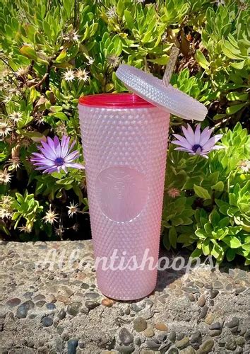 Tumbler Starbucks Ml Palo Rosa Brillante Cuotas Sin Inter S