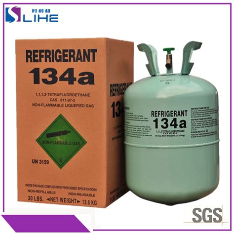 136kg Tank Best Cool Air Auto Ac Refrigerant Gas R134a Freon Gas