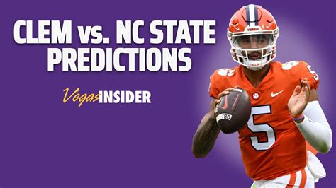 Nc State Vs Clemson Predictions College Football Week 5 Youtube