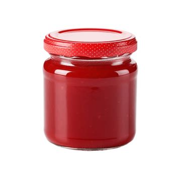 Jar Of Strawberry Jam Dishes Jar Glass Jar Png Transparent Image And