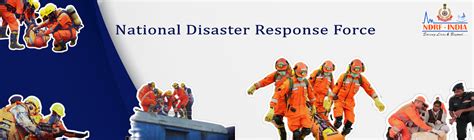 Home Ndrf National Disaster Response Force