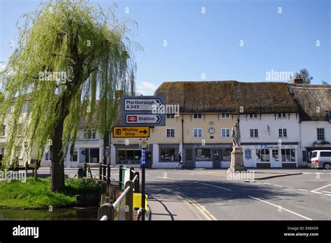 Pewsey town centre, Wiltshire, England, UK Stock Photo - Alamy